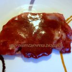 Fettine di lonza con salsa ai lamponi