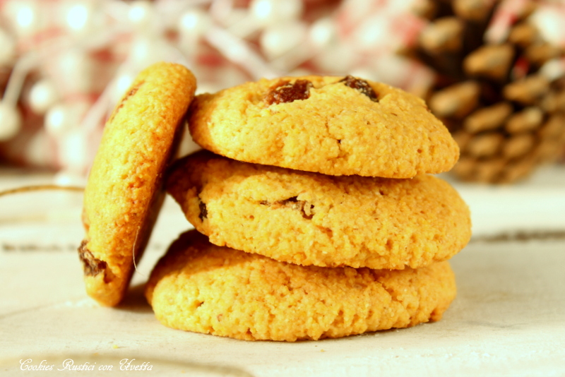 Cookies Con Farina Di Mais E Uvetta Un Giorno Senza Fretta