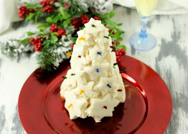 stelle con mousse al salmone