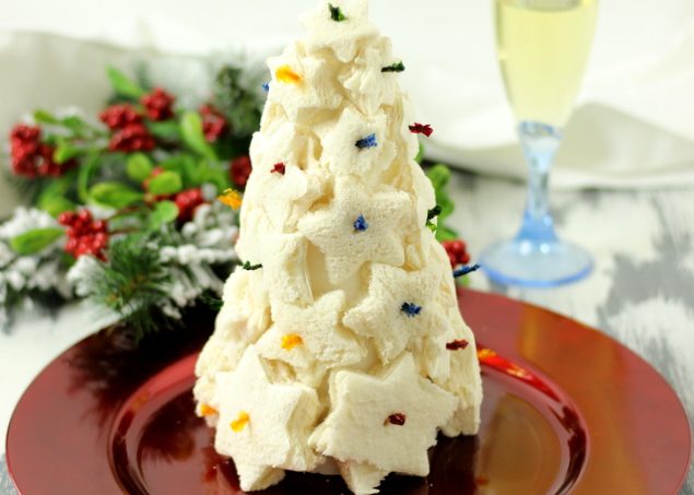 antipasto natalizio con mousse al salmone antipasto natalizio con mousse al salmone